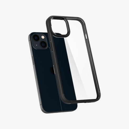 ACS03204 - iPhone 13 Pro Max Case Ultra Hybrid in crystal clear showing the back